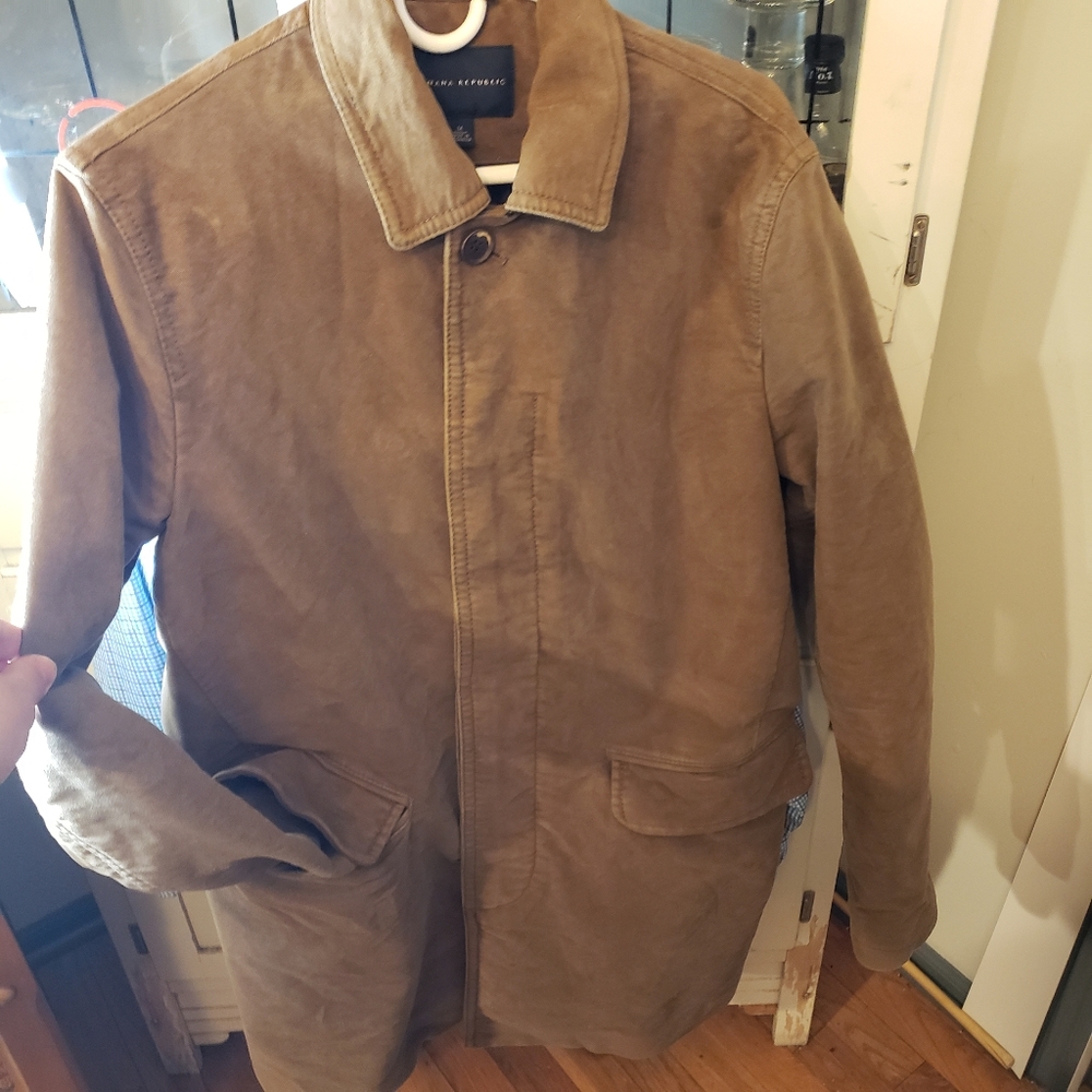 Banana Republic Brown Men's Coat/Jacket Size M